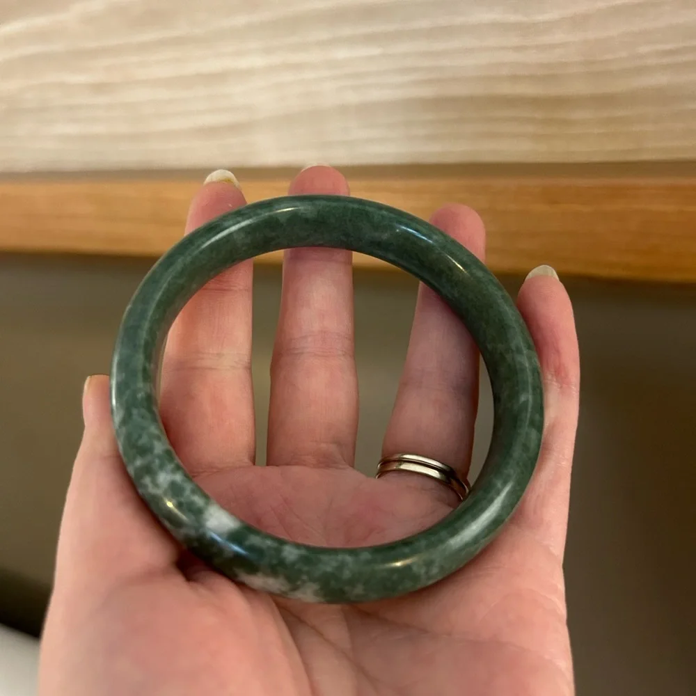 Real Jade bracelet medium - Picture 2 of 7